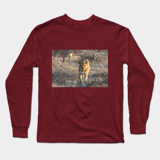 Namibia. Etosha National Park. Lioness. Long Sleeve T-Shirt